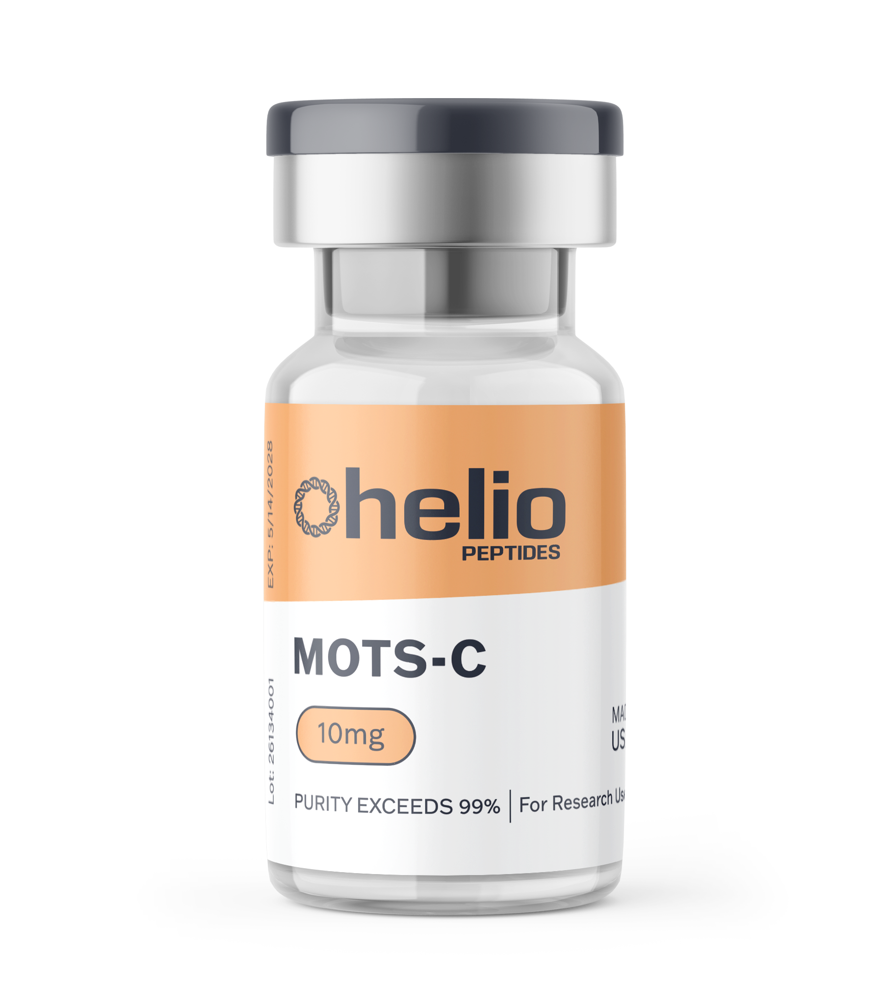MOTS-c 10MG Research Vial - Mitochondrial-Derived Peptide | Third-Party Tested